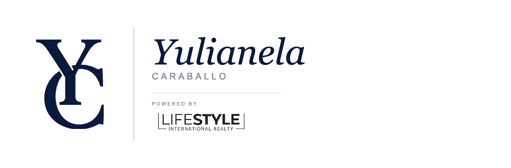 Yulianela Caraballo · Real Estate · Powered by Lifestyle International Realty